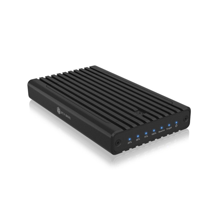 Icy ICY BOX IB-2817MCL-C31 Boîtier de clonage pour deux SSD M.2 NVMe