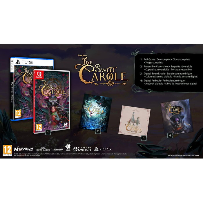 Just For Games Bye Sweet Carole Nintendo Switch