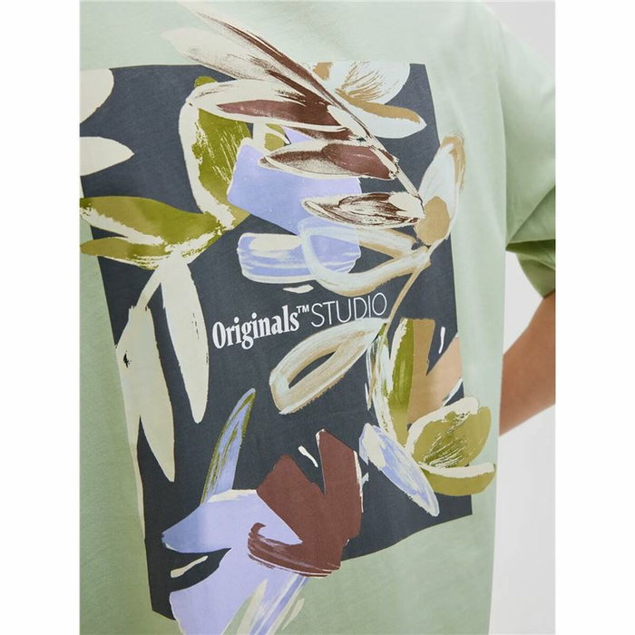 T-shirt à manches courtes homme Jack & Jones Jorvarenna Painted Bleu