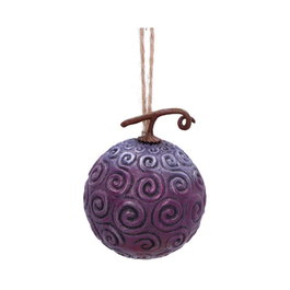 One Piece décoration sapin Fruit du Gum-Gum 8 cm