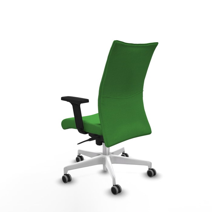 Piqueras Y Crespo Chaise de bureau Albacete Vert avec mécanisme Synchrone et base blanche Piqueras Y Crespo Chaise de bureau Albacete Vert avec mécanisme Synchrone et base blanche