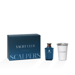 Scalpers VALISE YACHT CLUB Ensemble 2 pièces Eau de Parfum Homme 125 ml et Verre Thermique