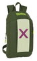 Safta Mini Mochila Munich Bright Khaki - Mini sac à dos avec fermeture à glissière verticale - Dimensions : 22 x 39 x 10 cm - Recommandé de 3 à 99 ans