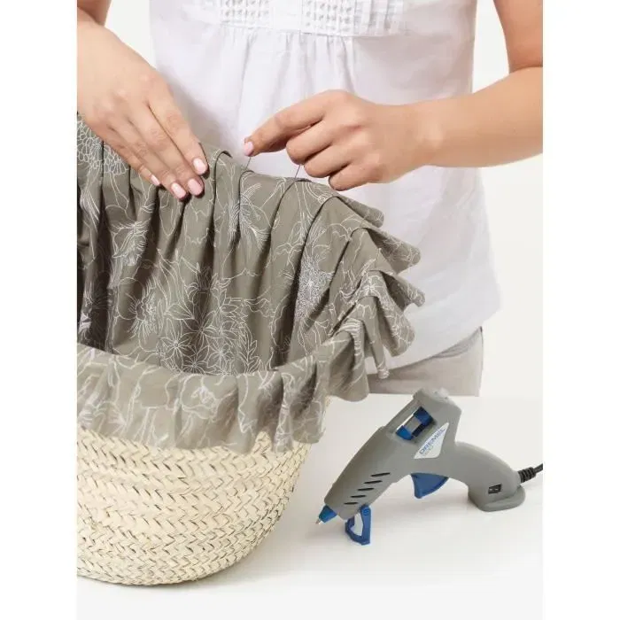 Bosch Pistolet à Colle Chaude Dremel 930 - Kit avec 2 Températures et 18 Bâtons de Colle 7mm Transparents et Colorés