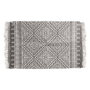 Home Deco Factory Tapis Ethnique 60x90 cm Blanc et Noir