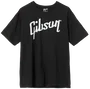 GIBSON T-Shirt Distressed Gibson Logo T Noir XL