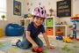 Toimsa Casque de vélo Paw Patrol Skye pour enfant 52-56 cm