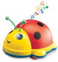 Molto - Jouet à tirer Coccinelle avec sons - Jouet d'éveil 23 cm - Pour enfants à partir de 1 an