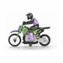 Lexibook Moto Crosslander Radiocommandée 2,4 GHz avec Effets Lumineux