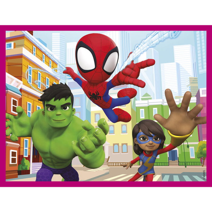 Clementoni Puzzle en cubes Spidey et ses incroyables amis - 12 pièces