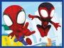 Clementoni Puzzle Cubes 12 pièces - Spidey and His Amazing Friends - Jeu éducatif pour enfant de 3 ans