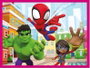 Clementoni Puzzle Cubes 12 pièces - Spidey and His Amazing Friends - Jeu éducatif pour enfant de 3 ans