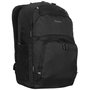 Targus Sac à Dos Classique EcoSmart CN600GL 25 L Noir pour Ordinateurs jusqu'à 16" avec Protection Suspendue, Fabricau Imperméable et Matière Recyclée (6 Bouteilles)