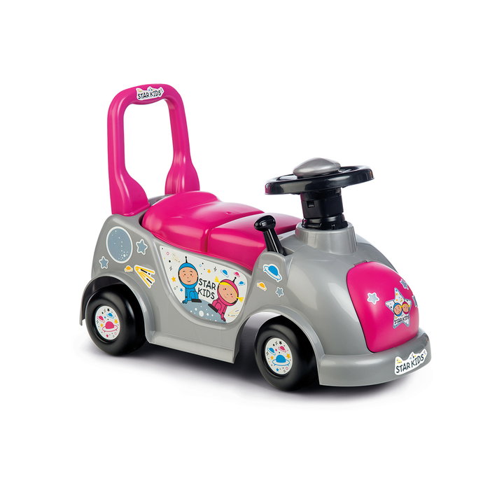 Star Kids Chicos 35218 Correpasillos rose avec support et tiroirs, pour bébés de 10 à 36 mois