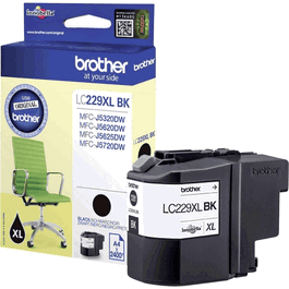 Brother LC229XLBK Cartouche d'encre noire Innobella 2400 pages