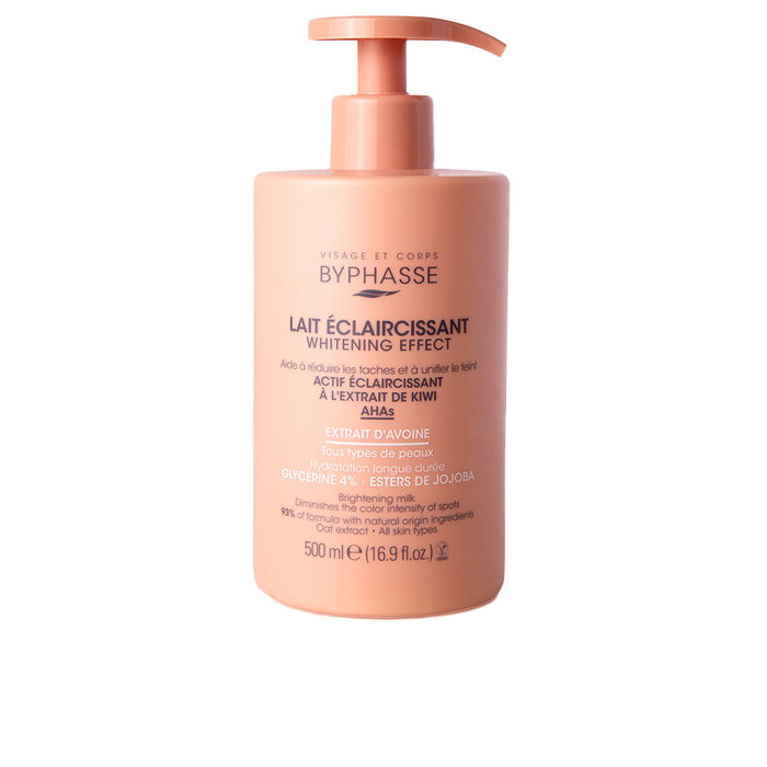 Byphasse Lait corporel éclaircissant aux extraits d'avoine 500 ml