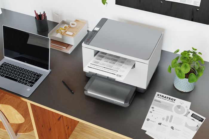 HP Imprimante Multifonction LaserJet M234d - Impression Recto Verso Rapide 28 ppm, Copie, Numérisation Noir et Blanc Compacte
