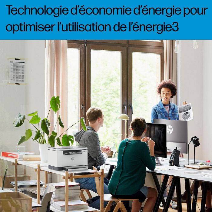 HP Imprimante Multifonction LaserJet M234d - Impression Recto Verso Rapide 28 ppm, Copie, Numérisation Noir et Blanc Compacte