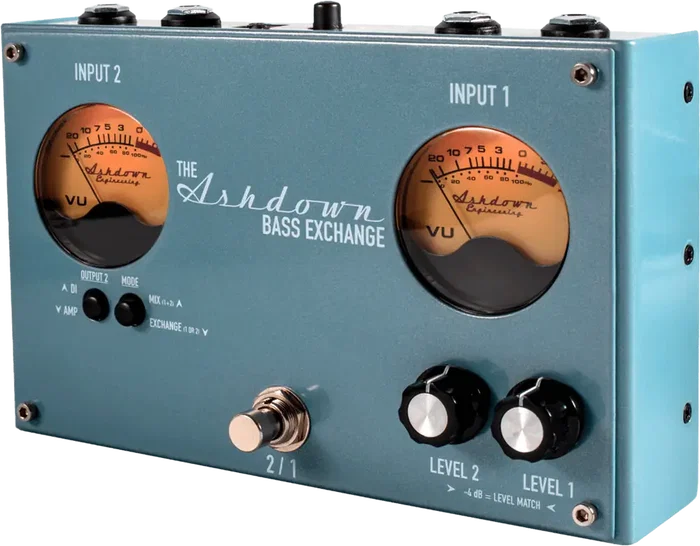 ASHDOWN Bass Exchange Pédale Commutatrice 2x Inputs/ 2x Outputs