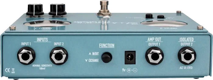 ASHDOWN Bass Exchange Pédale Commutatrice 2x Inputs/ 2x Outputs