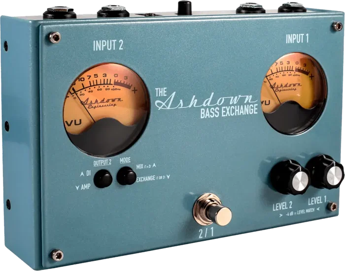 ASHDOWN Bass Exchange Pédale Commutatrice 2x Inputs/ 2x Outputs