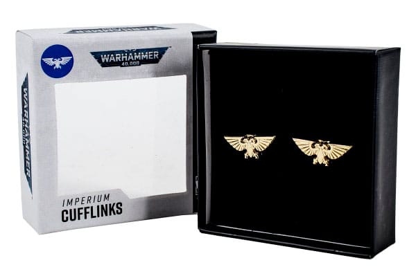 AAA Merchandise Warhammer 40,000 boutons de manchette Imperium AAA Merchandise Warhammer 40,000 boutons de manchette Imperium