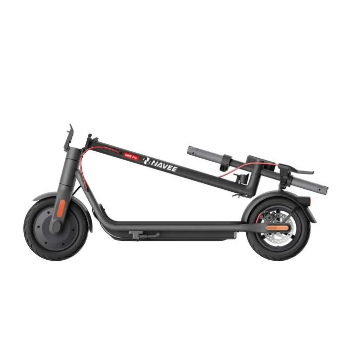 Navee Trottinette électrique V40I Pro Noir, 350 W, roues de 10 pouces, design sobre et élégant, pour trajets quotidiens