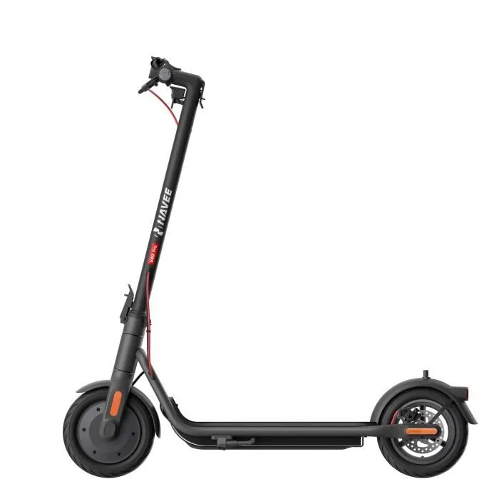 Navee Trottinette électrique V40I Pro Noir, 350 W, roues de 10 pouces, design sobre et élégant, pour trajets quotidiens