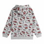 Cerdá Sweat-shirt à capuche en coton brushed avec fermeture éclair Hello Kitty - Taille 12 ans