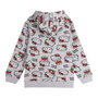 Cerdá Sweat-shirt à capuche en coton brushed avec fermeture éclair Hello Kitty - Taille 12 ans