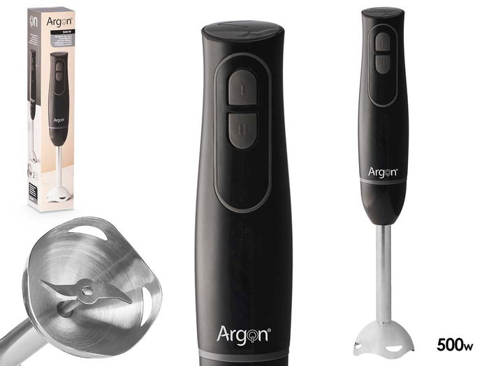 Argon Batteur noir gris 500W 6,5 x 36 x 6,5 cm (Set de 8) Argon Batteur noir gris 500W 6,5 x 36 x 6,5 cm (Set de 8)