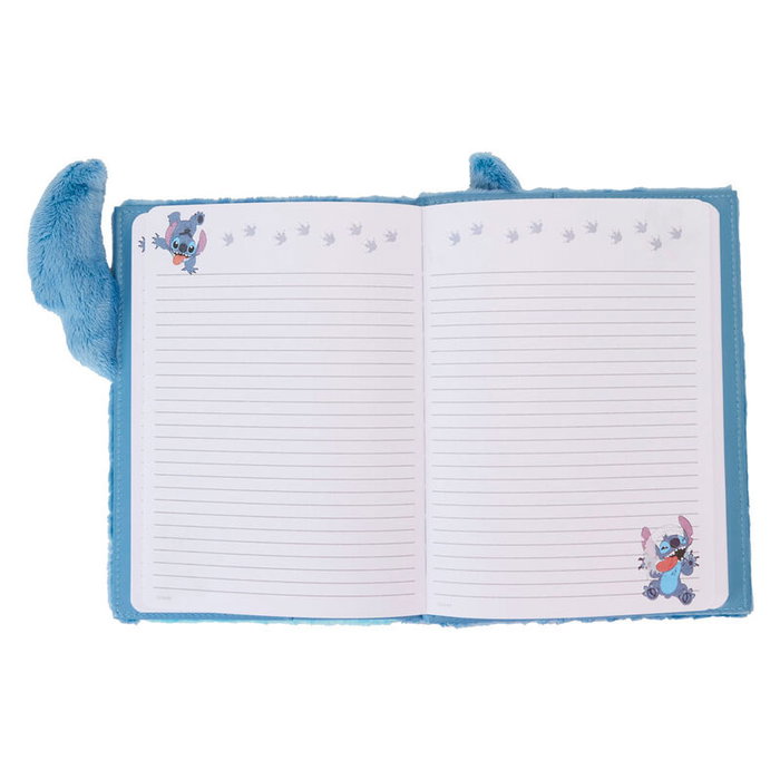 LOUNGEFLY Carnet peluche Stitch Disney