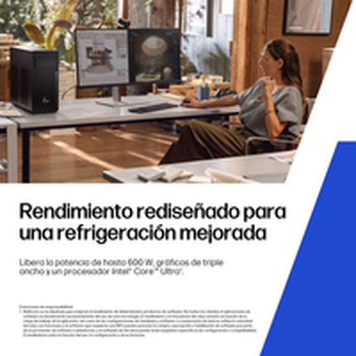 PC de bureau HP D4CT9ET#ABE 48 GB Intel Core Ultra 5 245K Nvidia quadro RTX A4000