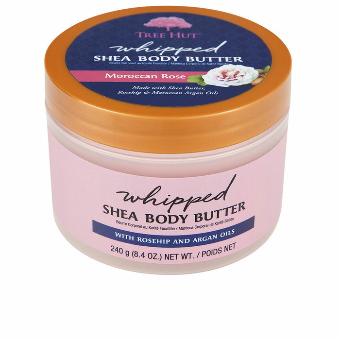 Tree Hut Beurre Corporel SOUFLÉ Rose du Maroc 240 g
