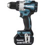 Makita DDF489RTJ Perceuse-visseuse sans fil avec 2x 5,0 Ah Batteries et Chargeur