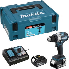 Makita DDF489RTJ Perceuse-visseuse sans fil avec 2x 5,0 Ah Batteries et Chargeur