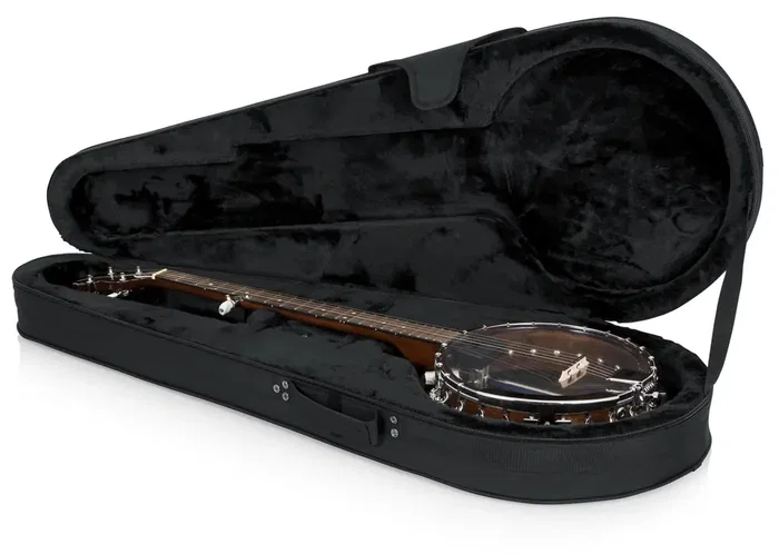 Gator Étui hybride léger pour banjo - Noir Gator Étui hybride léger pour banjo - Noir