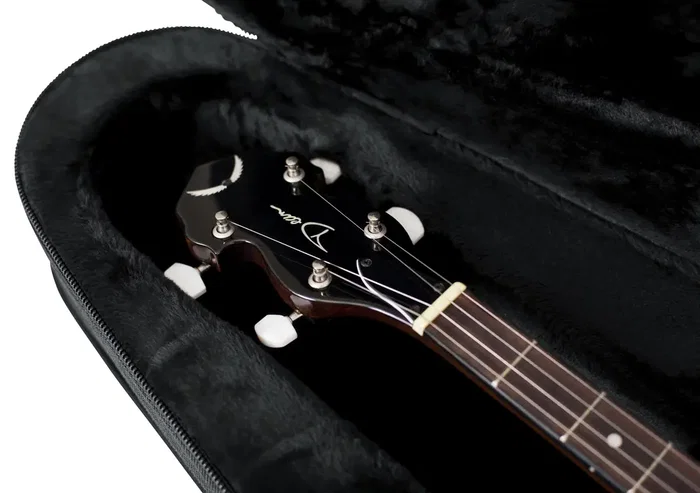 Gator Étui hybride léger pour banjo - Noir Gator Étui hybride léger pour banjo - Noir