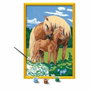 Ravensburger CreArt Kids Fiers chevaux Kit de peinture par numéros 31x21cm