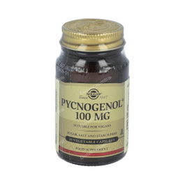 Solgar Pino 100 mg Extrait d'Écorce de Pin Pycnogenol 30 Gélules Végétales