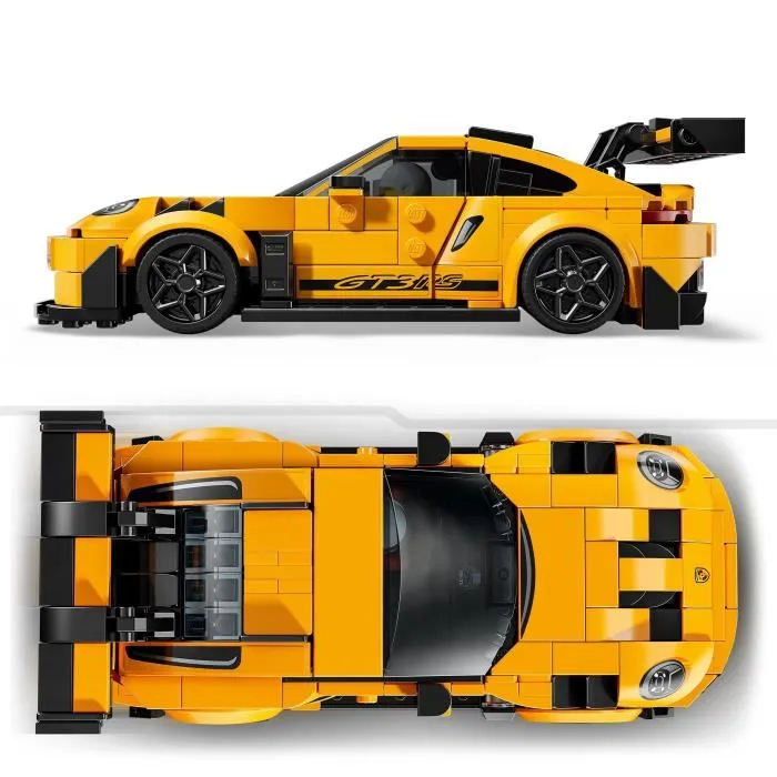 LEGO - 77239 Supercar Porsche 911 GT3 RS Speed Champions - Jouet de Construction Voiture 348 Pièces avec Minifigurine, Dès 9 Ans