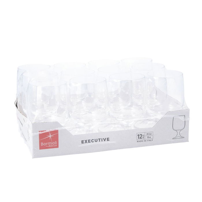 Set de Verres Bormioli Rocco Executive 12 Unités Transparent verre 290 ml
