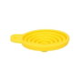 Dunlop Entonnoir pliable en silicone pour automobile, Ø 9 x 10 cm, jaune