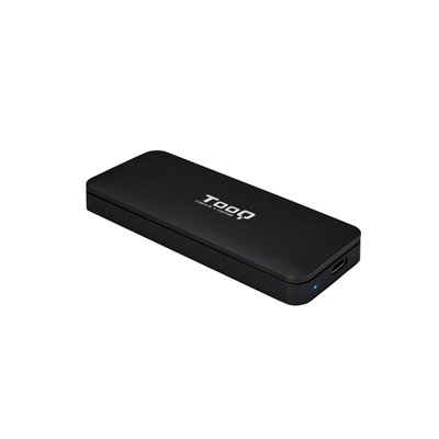 TooQ TQE-2280B Boîtier Externe SSD M.2 NVMe USB-C 10 Gbit/s Noir Aluminium TooQ TQE-2280B Boîtier Externe SSD M.2 NVMe USB-C 10 Gbit/s Noir Aluminium