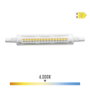 EDM Lampe LED Linéaire R7s 9W 1250lm 4000K