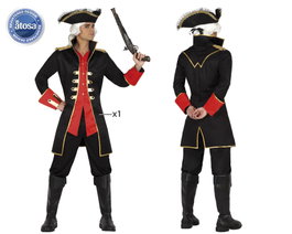 Déguisement Capitaine Pirate Hombre Adulte Noir
