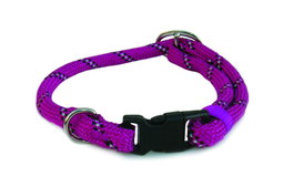 Freedog Collier Hike Nylon Rond Réfléchissant Rose 10mm x 50cm