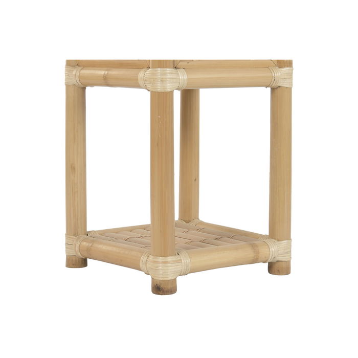 Cache-pot Home ESPRIT Bambou Rotin Tropical 35 X 35 X 77 CM