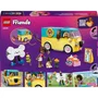Lego 42678 Friends - Van d'Accessoires pour Animaux en Forme de Carlin, Jouet de Construction avec 2 Mini-Poupées et 3 Animaux