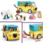 Lego 42678 Friends - Van d'Accessoires pour Animaux en Forme de Carlin, Jouet de Construction avec 2 Mini-Poupées et 3 Animaux